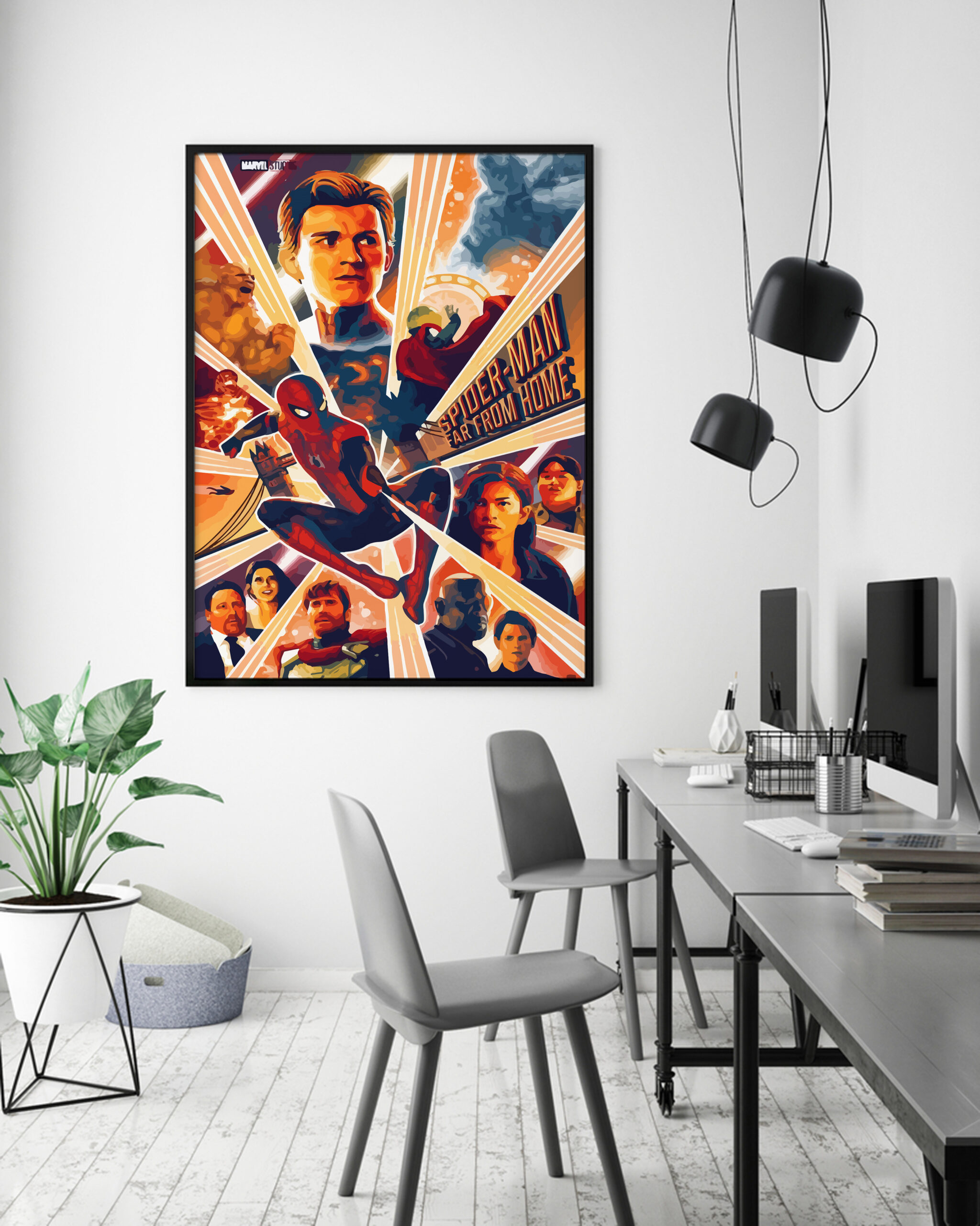 Póster Spiderman - poster-decoracion-diseño- BOGART