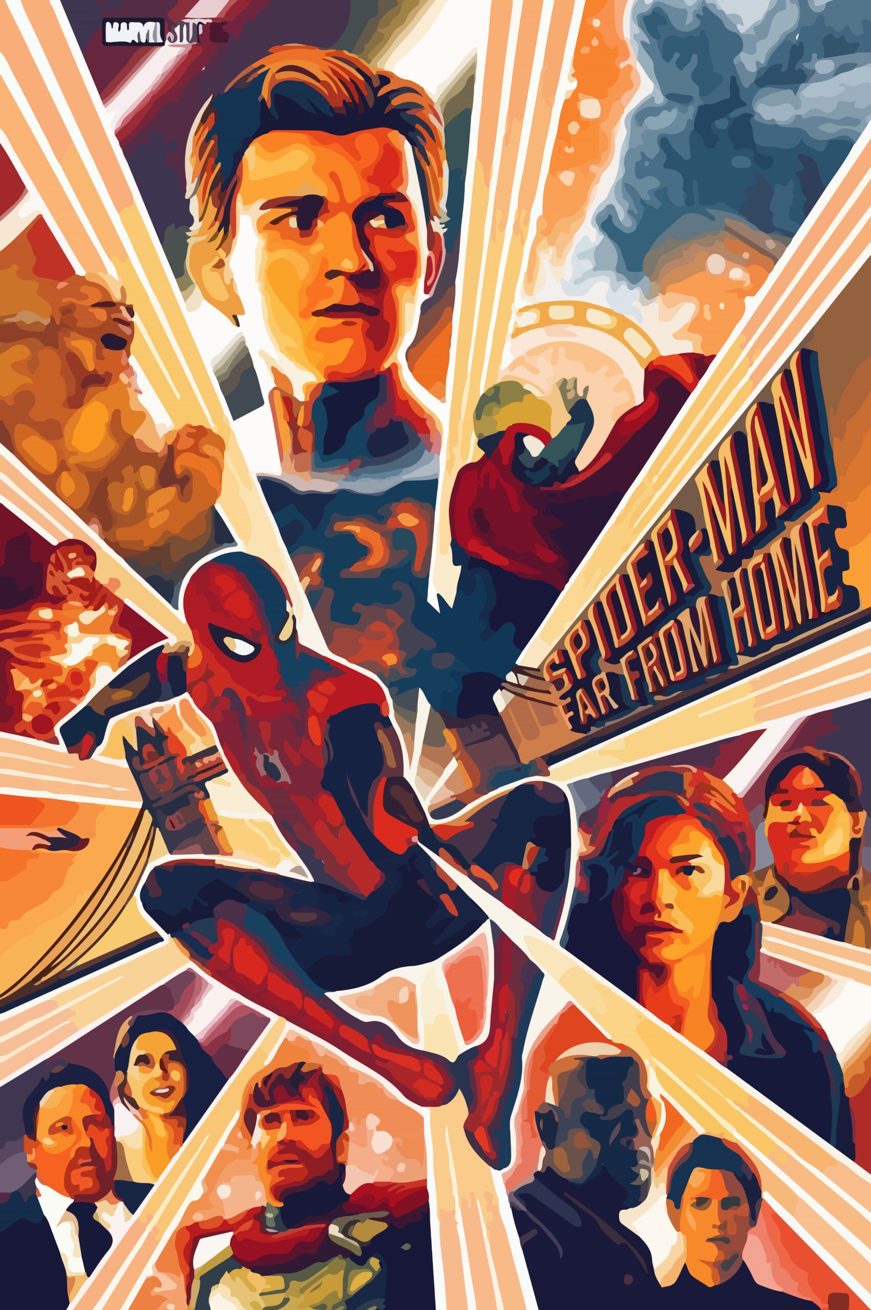 Póster Spiderman - poster-decoracion-diseño- BOGART